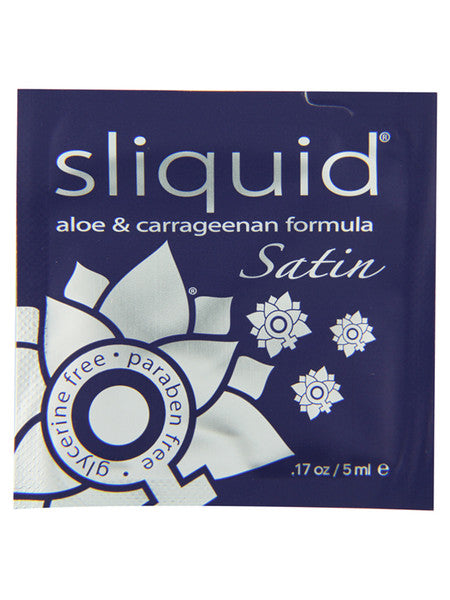 Sliquid Naturals Satin Pillows .17 oz - Club X